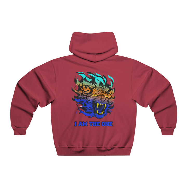 TIGER FLAME BLUE ORANGE AQUA/ I AM THE ONE
