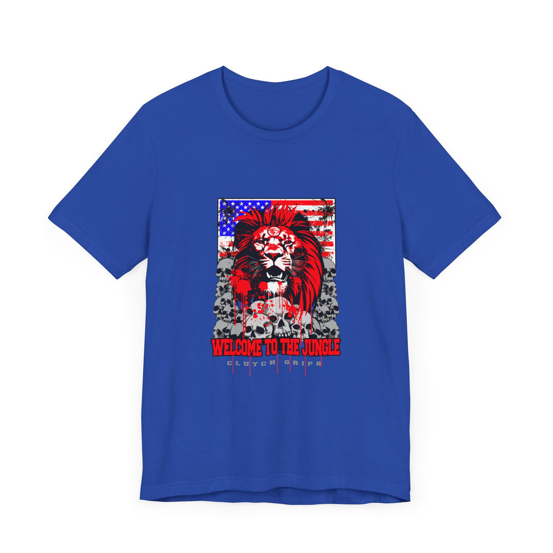 LIONHEART USA FLAG RED WHITE BLUE /WELCOME TO THE JUNGLE