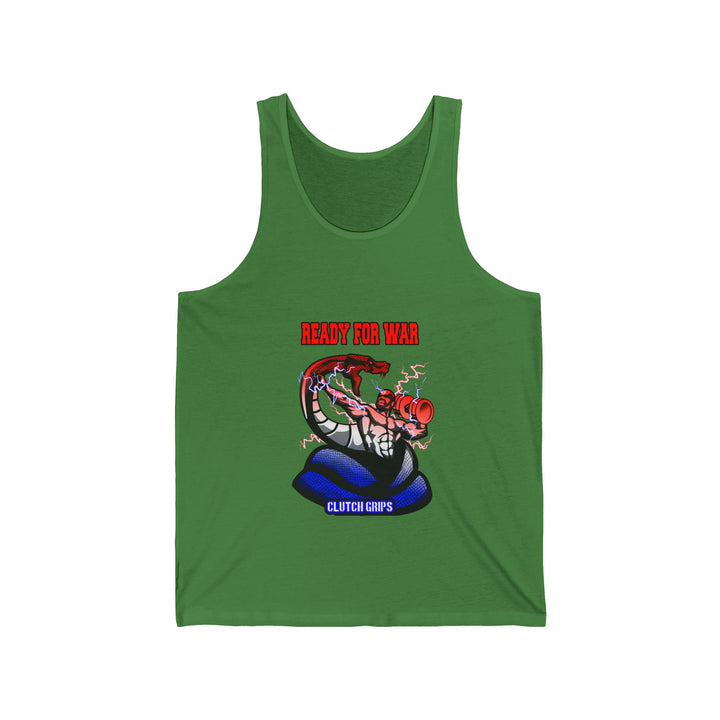 MAC VS SNAKE TANK RED WHITE BLUE /READY FOR WAR