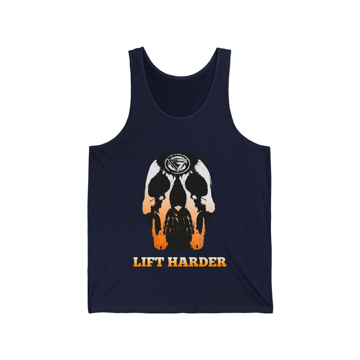 SKULLATOR TANK ORANGE TO WHITE FADE /LIFT HARDER