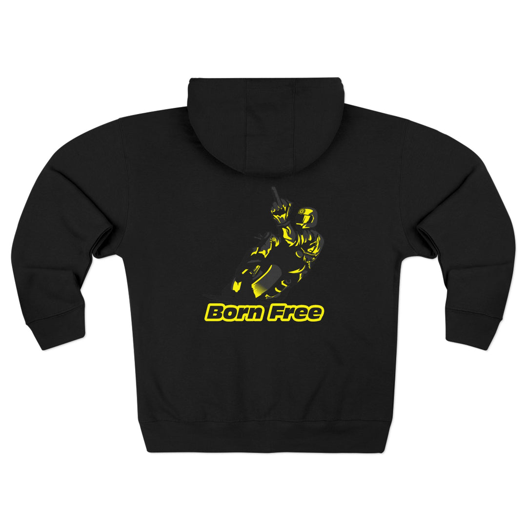 CG Z RIDER BLACK YELLOW/BORN FREE ZIP UP