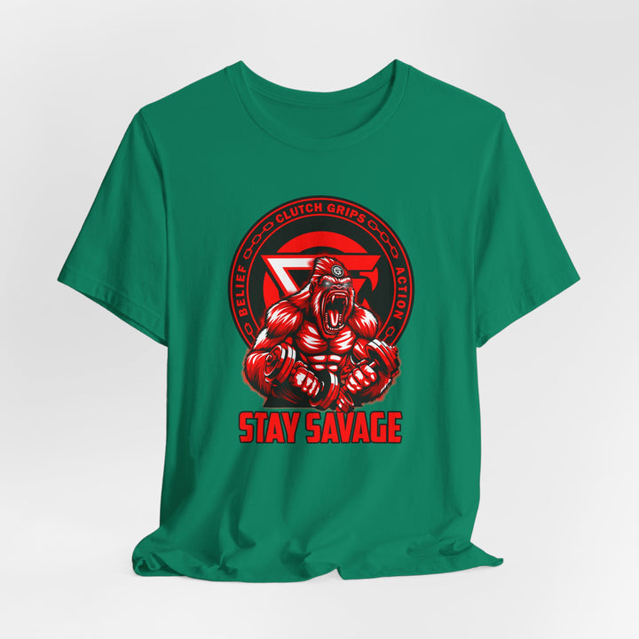 CG ALPHA RED WHITE /STAY SAVAGE