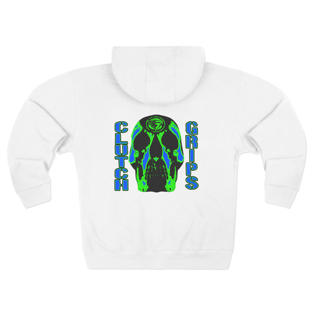CG SKULLATOR BLUE GREEN /CLUTCHGRIPS ZIP UP