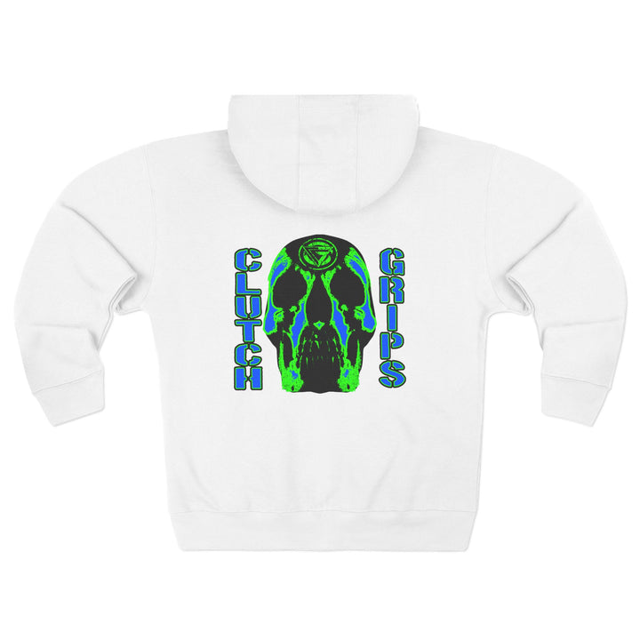 CG SKULLATOR BLUE GREEN /CLUTCHGRIPS ZIP UP