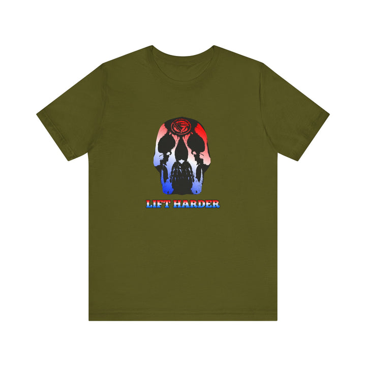 SKULLATOR RED WHITE BLUE /LIFT HARDER