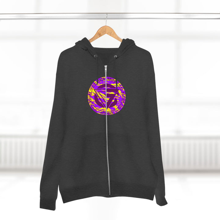 CG MAC JUMP PURPLE GOLD /STAY SAVAGE ZIP UP