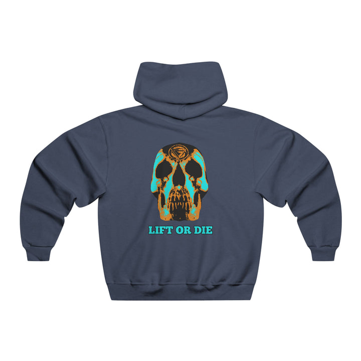 SKULLATOR- MIAMI STYLE AQUA ORANGE  /LIFT OR DIE