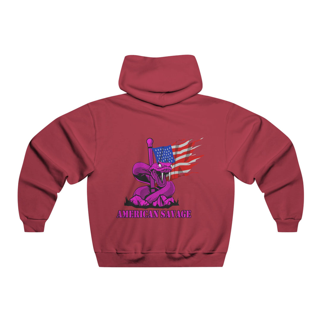 CG PATRIOTIC SNAKE FLAG BURPLE/AMERICAN SAVAGE