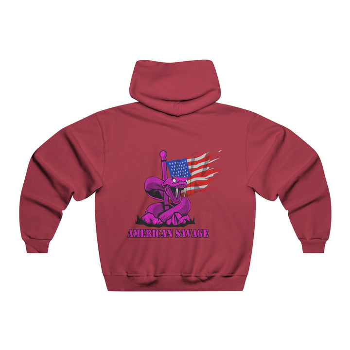 CG PATRIOTIC SNAKE FLAG BURPLE/AMERICAN SAVAGE