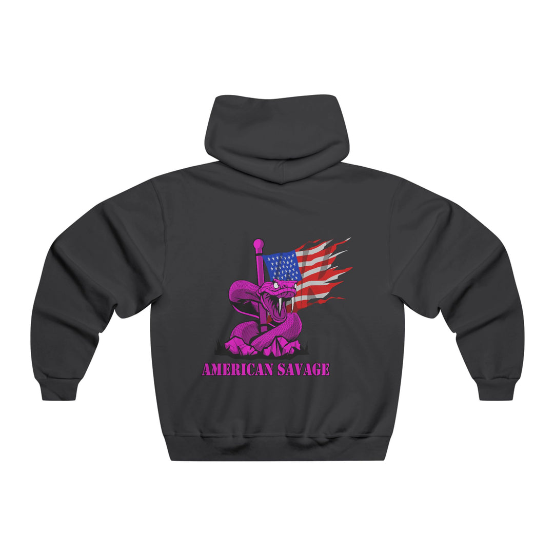 CG PATRIOTIC SNAKE FLAG BURPLE/AMERICAN SAVAGE