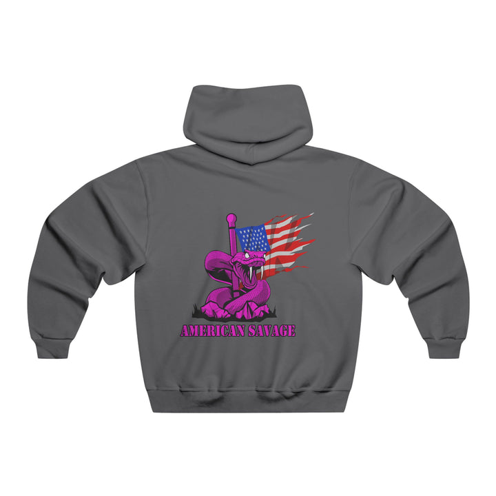 CG PATRIOTIC SNAKE FLAG BURPLE/AMERICAN SAVAGE