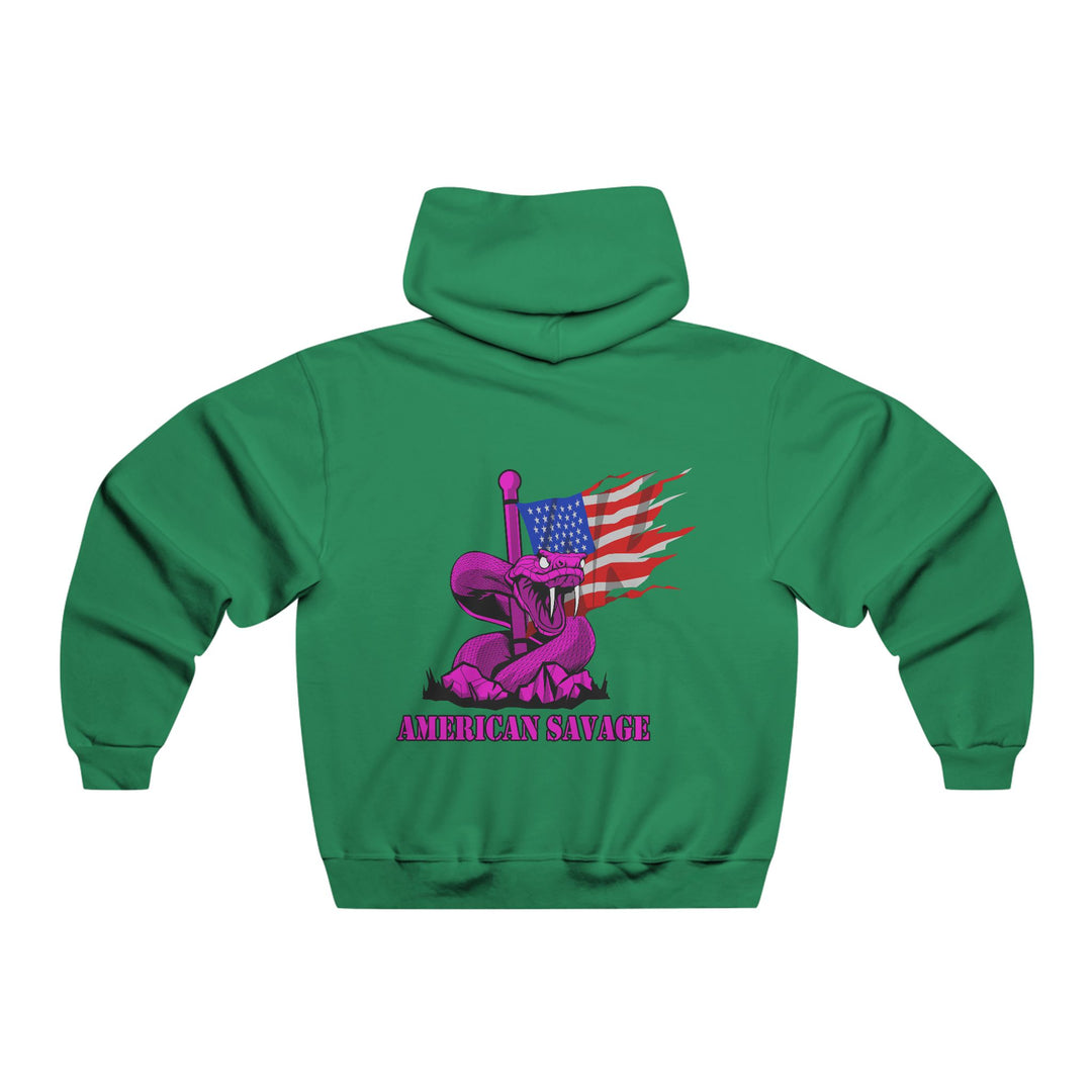 CG PATRIOTIC SNAKE FLAG BURPLE/AMERICAN SAVAGE