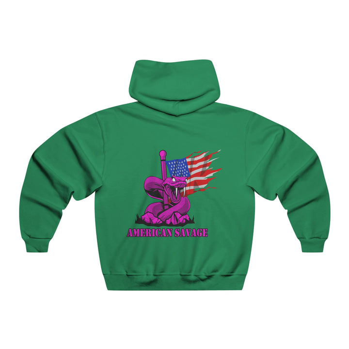 CG PATRIOTIC SNAKE FLAG BURPLE/AMERICAN SAVAGE