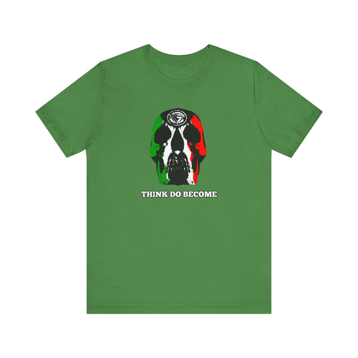 SKULLATOR RED WHITE GREEN  /THINK DO BECOME