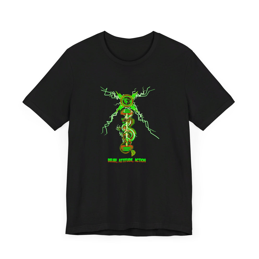 BARBELL DRAGON GREEN ORANGE
