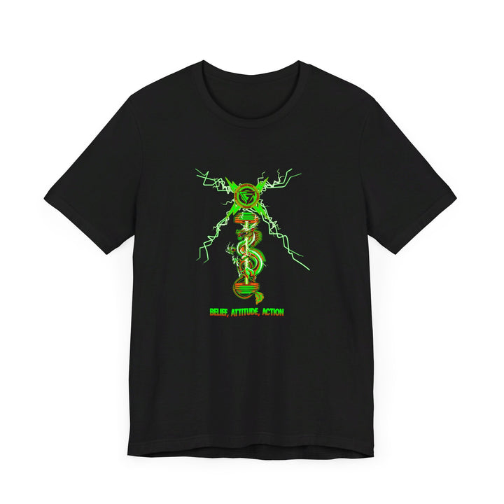 BARBELL DRAGON GREEN ORANGE
