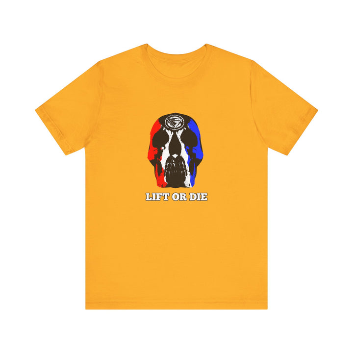 SKULLATOR RED WHITE BLUE /LIFT OR DIE