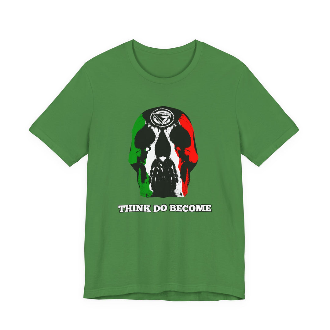 SKULLATOR RED WHITE GREEN  /THINK DO BECOME
