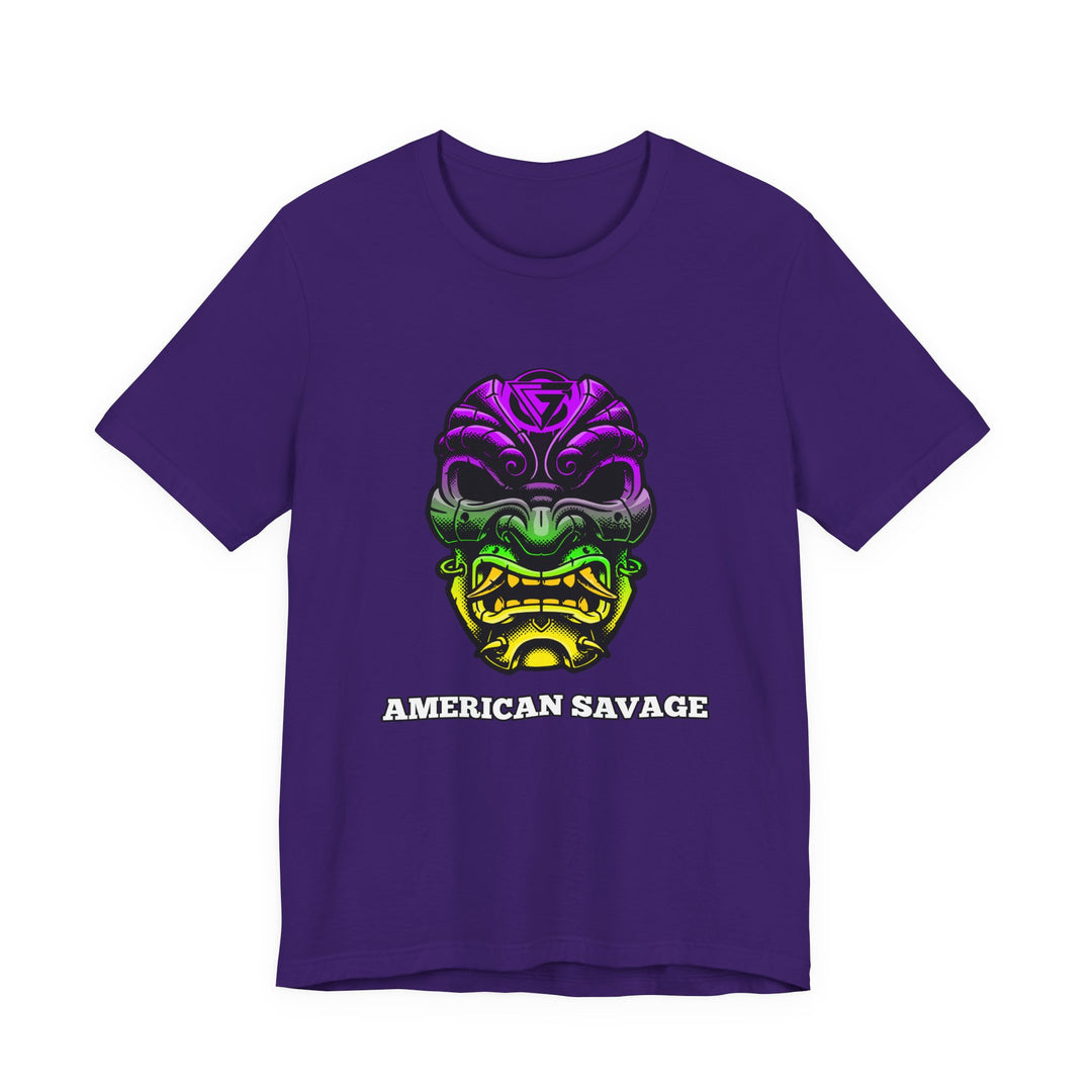 SAMURAI MAC YELLOW GREEN PURPLE/AMERICAN SAVAGE