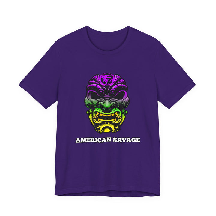 SAMURAI MAC YELLOW GREEN PURPLE/AMERICAN SAVAGE