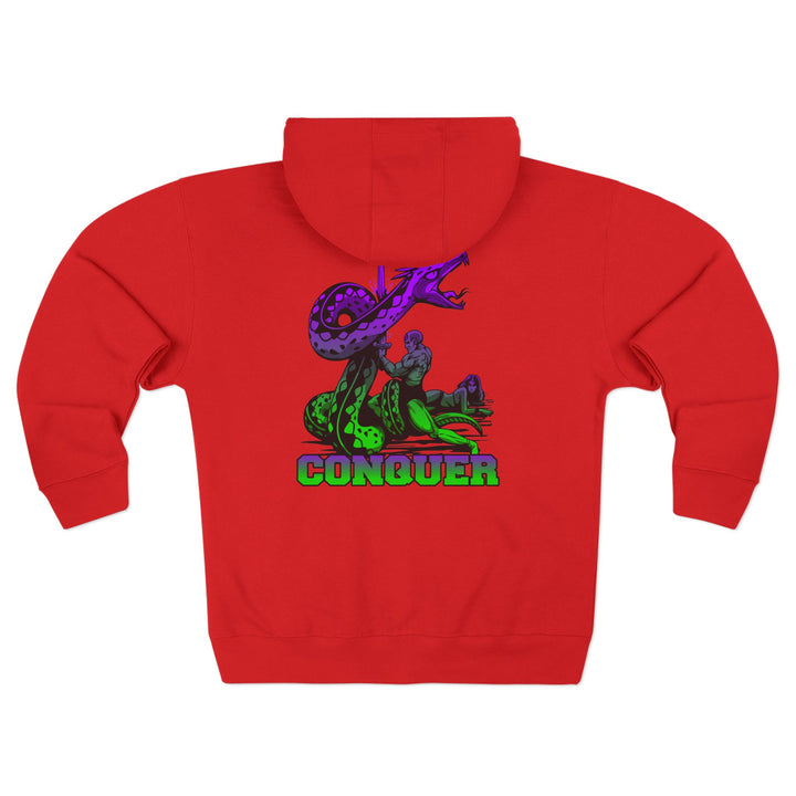 CG SERPENT SLAYER PURPLE GREEN /CONQUER ZIP UP