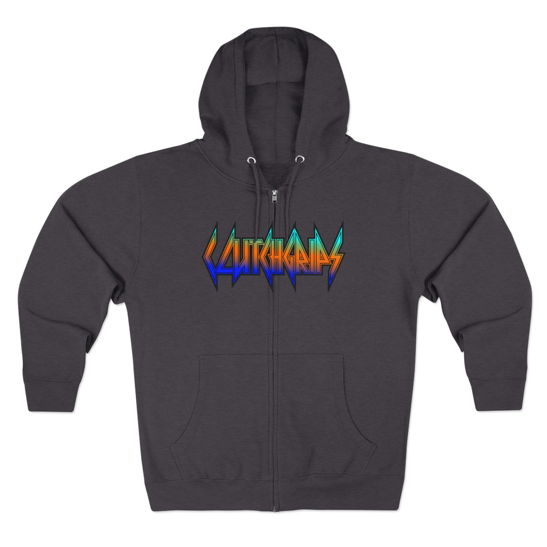 CG SERPENT SLAYER BLUE ORANGE AQUA /READY FOR WAR ZIP UP