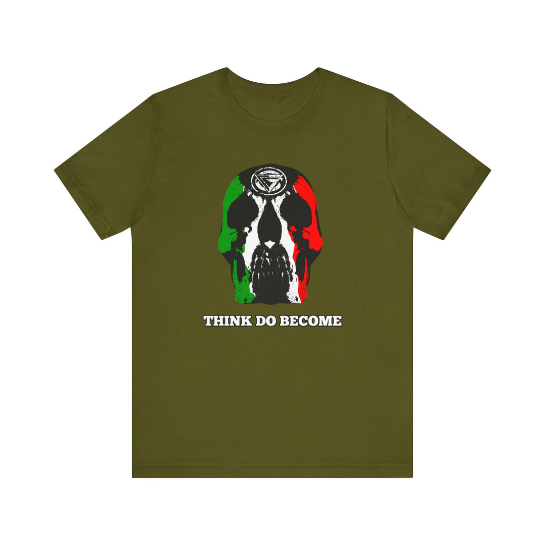SKULLATOR RED WHITE GREEN  /THINK DO BECOME