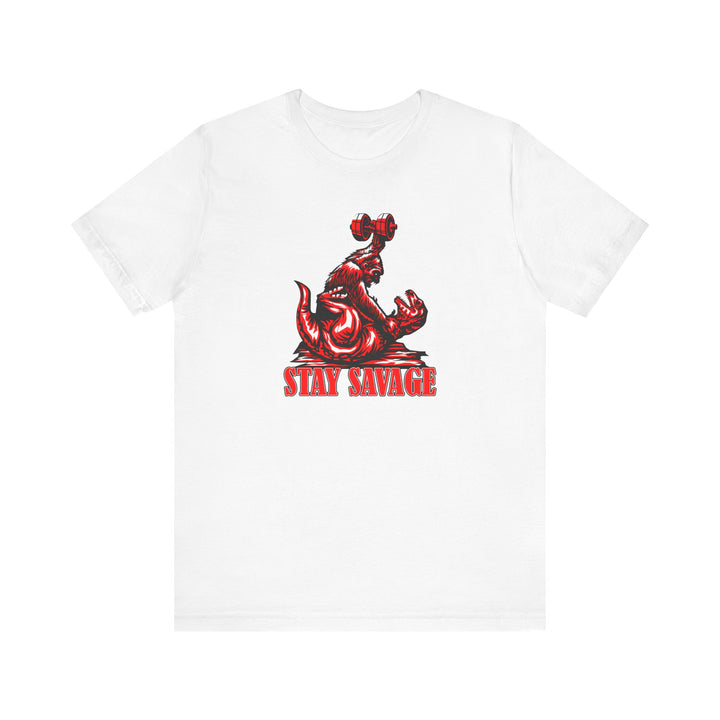 CG APE VS ZILLA RED WHITE BLACK /STAY SAVAGE