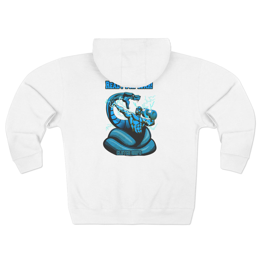 MAC VS SNAKE BLUE/READY FOR WAR ZIP UP