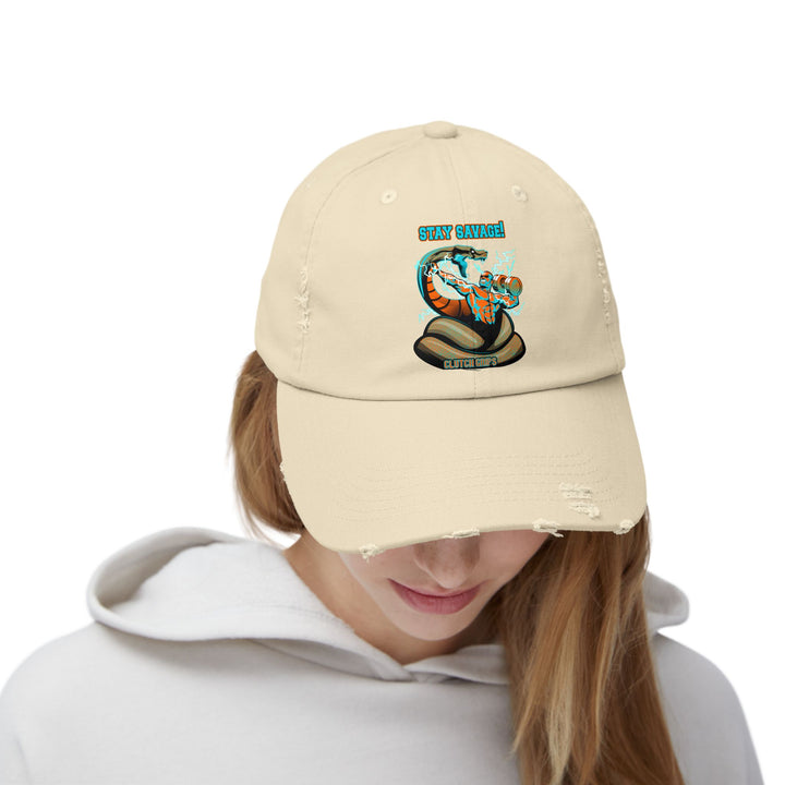 MAN VS SNAKE MIAMI STYLE/STAY SAVAGE CAP