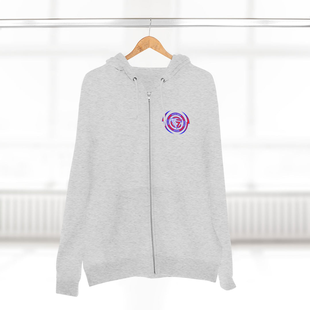 CG LION HEART RED WHITE BLUE /WELCOME TO THE JUNGLE ZIP UP