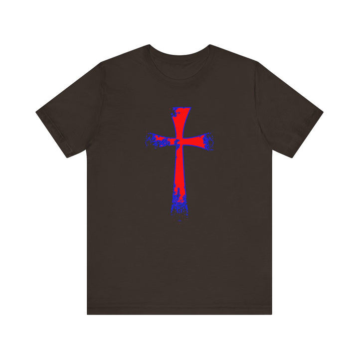 CG CRUSADER FAITH SHIRT RED BLUE