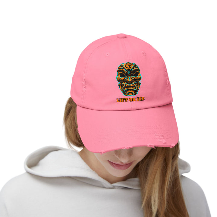 CG SAMURAI MASK AQUA ORANGE/LIFT OR DIE CAP