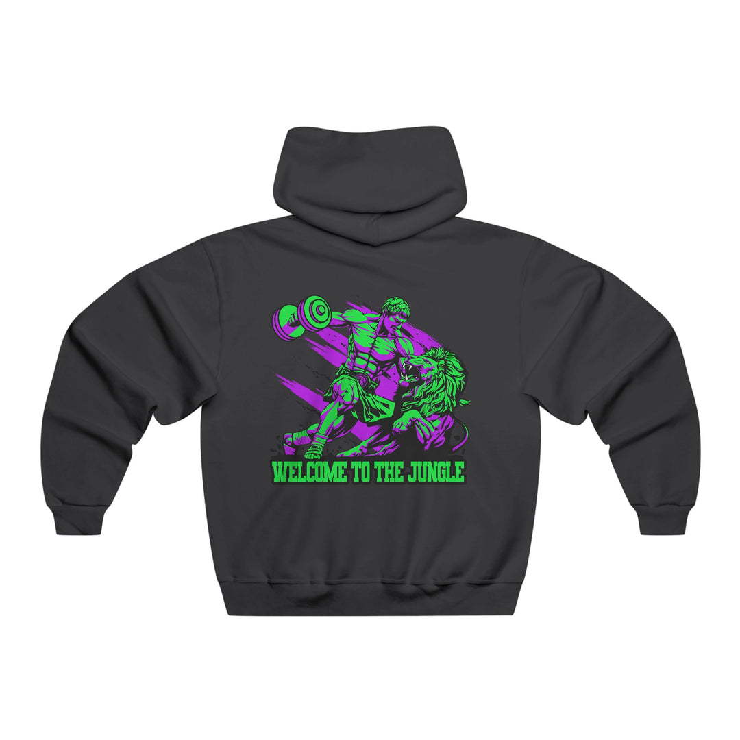 CG COLISEUM MAC VS LION PURPLE GREEN/WELCOME TO THE JUNGLE