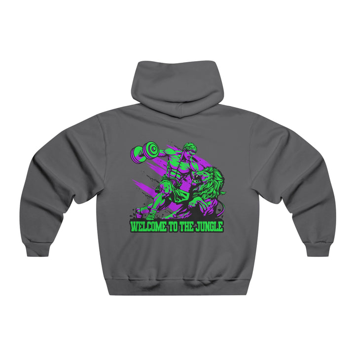 CG COLISEUM MAC VS LION PURPLE GREEN/WELCOME TO THE JUNGLE