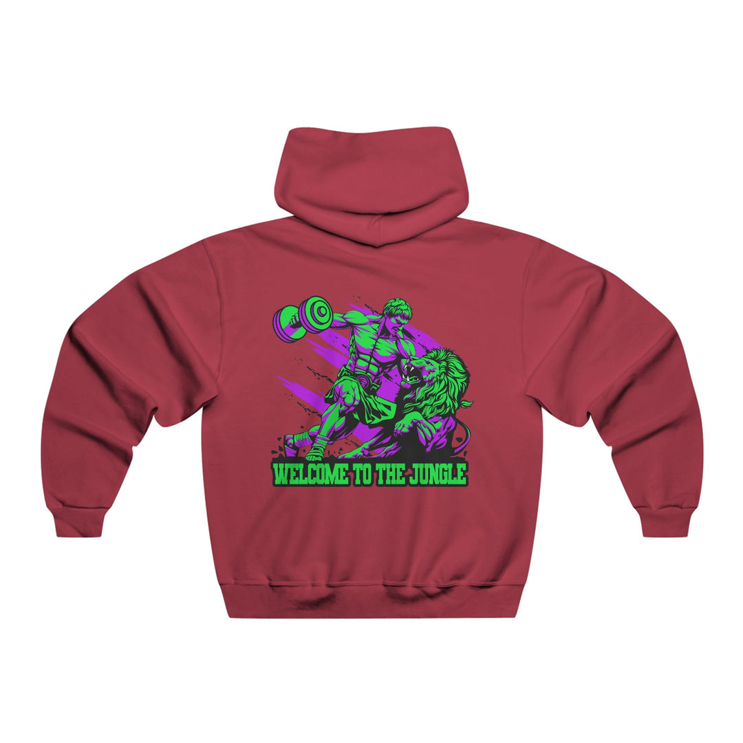 CG COLISEUM MAC VS LION PURPLE GREEN/WELCOME TO THE JUNGLE