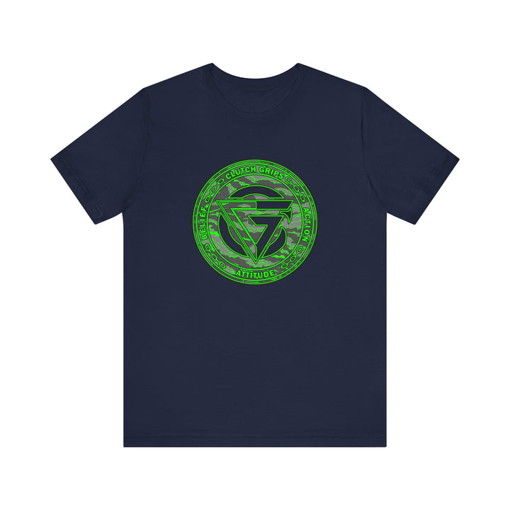 CG BASIC LOGO GREEN GREY CAMO
