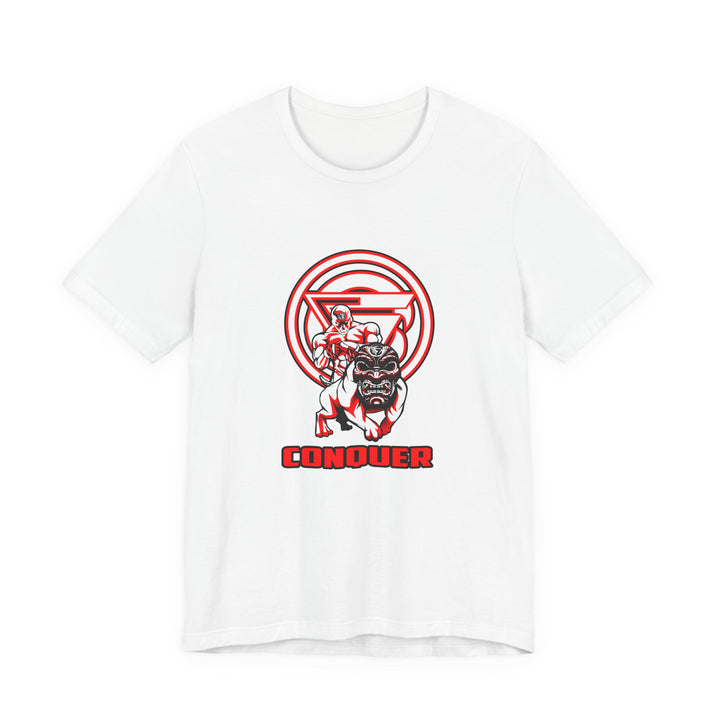 CG ANGRY DOG RED WHITE /CONQUER