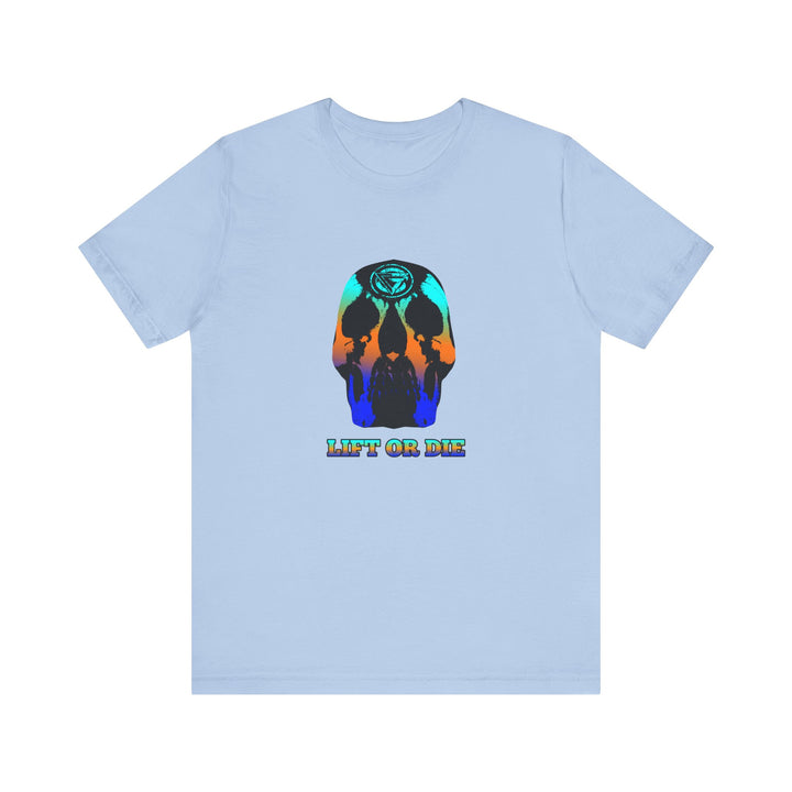 SKULLATOR BLUE ORANGE AQUA  /LIFT OR DIE