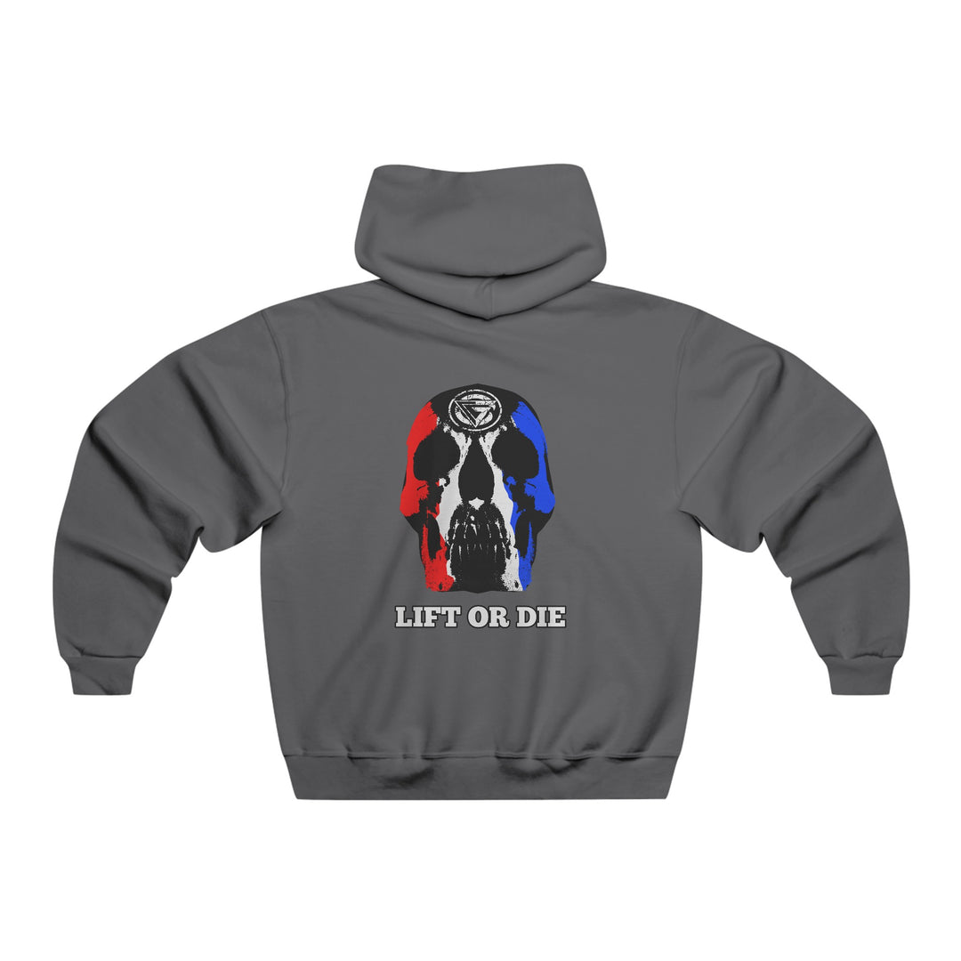 SKULLATOR- RED WHITE BLUE/LIFT OR DIE