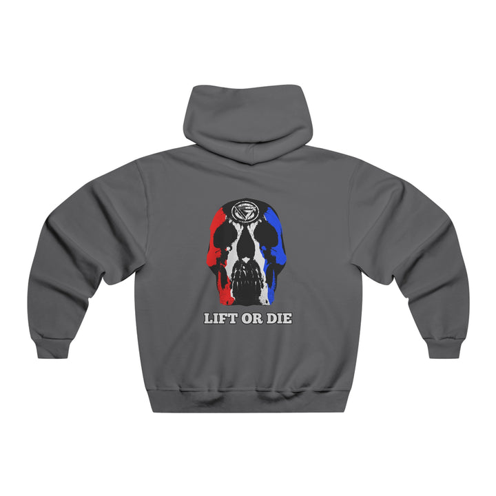 SKULLATOR- RED WHITE BLUE/LIFT OR DIE