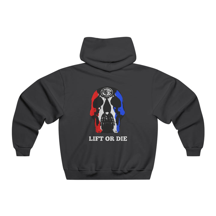 SKULLATOR- RED WHITE BLUE/LIFT OR DIE