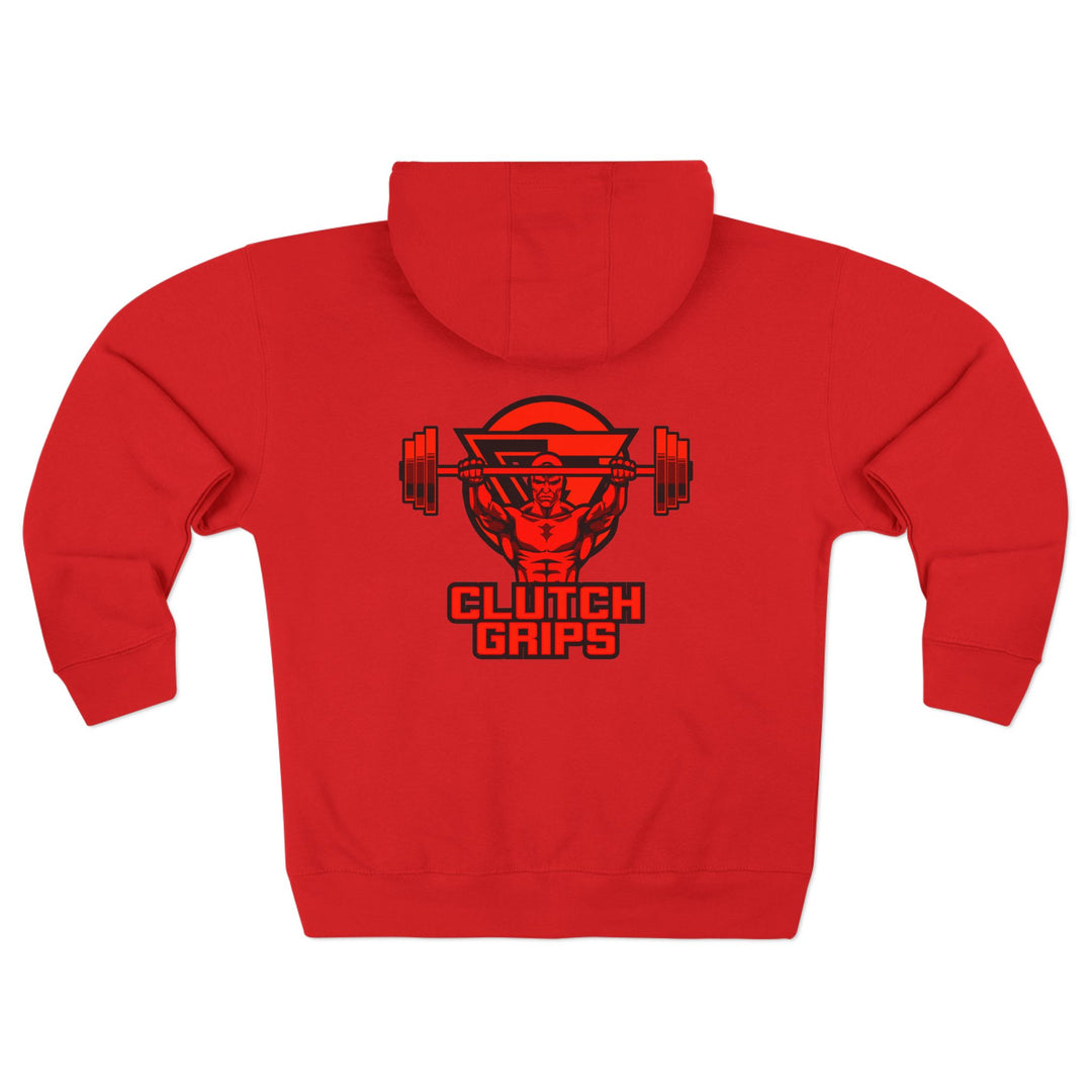 CG ENTER THE MAC RED BLACK/CLUTCHGRIPS ZIP UP