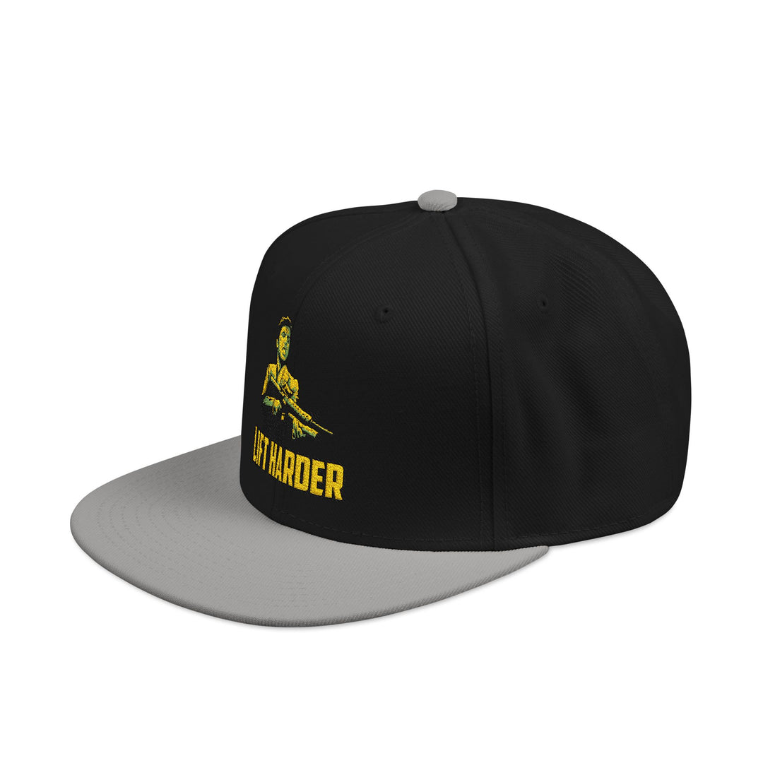 CG FINAL MAFIA BOSS YELLOW BLACK /LIFT HARDER Snapback (Embroidery)