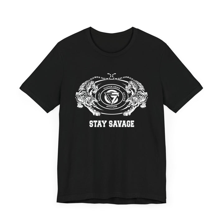 TIGER VS TIGER WHITE BLACK  /STAY SAVAGE