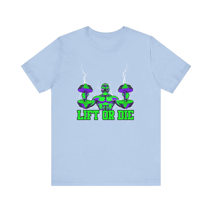 RIDE THE LIGHTNING PURPLE GREEN /LIFT OR DIE