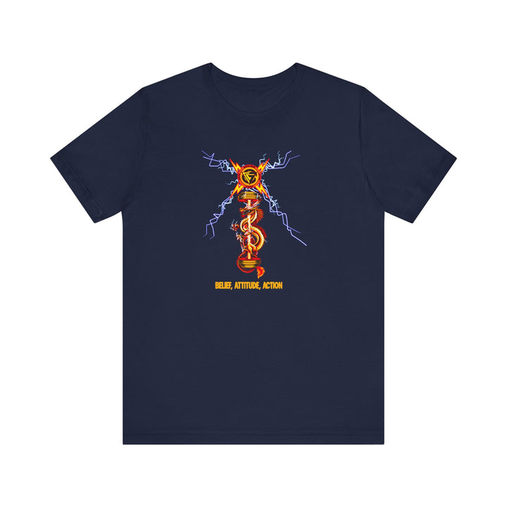 BARBELL DRAGON  RED ORANGE