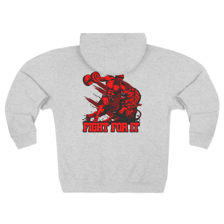 CG COLISEUM MAC RED /FIGHT FOR IT ZIP UP