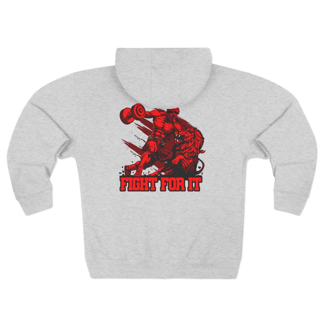 CG COLISEUM MAC RED /FIGHT FOR IT ZIP UP