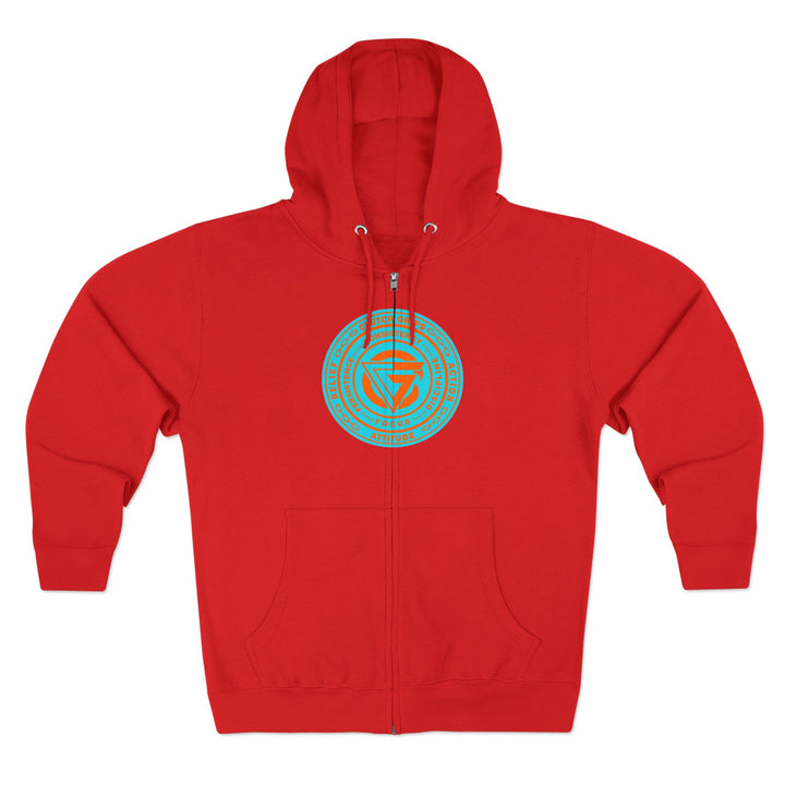 CG COLISEUM MAC VS LION MIAMI COLORS /READY FOR WAR ZIP UP